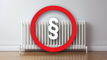 Heizungsgesetz, Bundesverfassungsgericht, Eilantrag, Wirtschaftsministerium, Gesetz Illustration